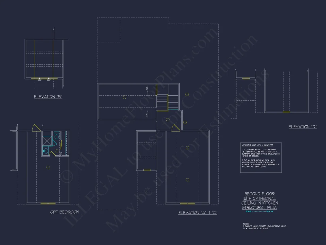 Craftsman house Plan with Versatile Blueprint and CAD Designs