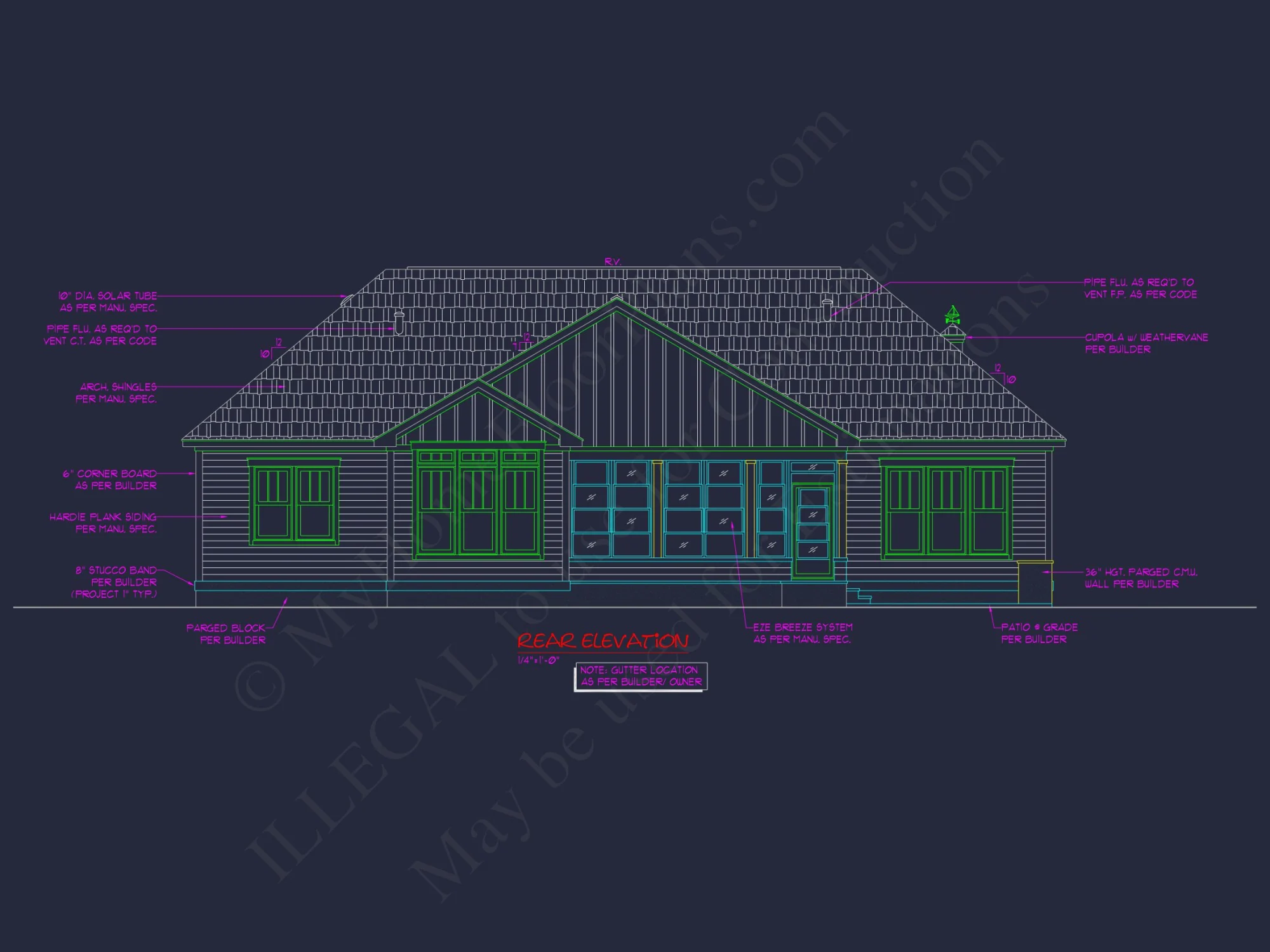 Craftsman house Plan: 2-Story, 3-Bed, 2-Bath Floor Plan