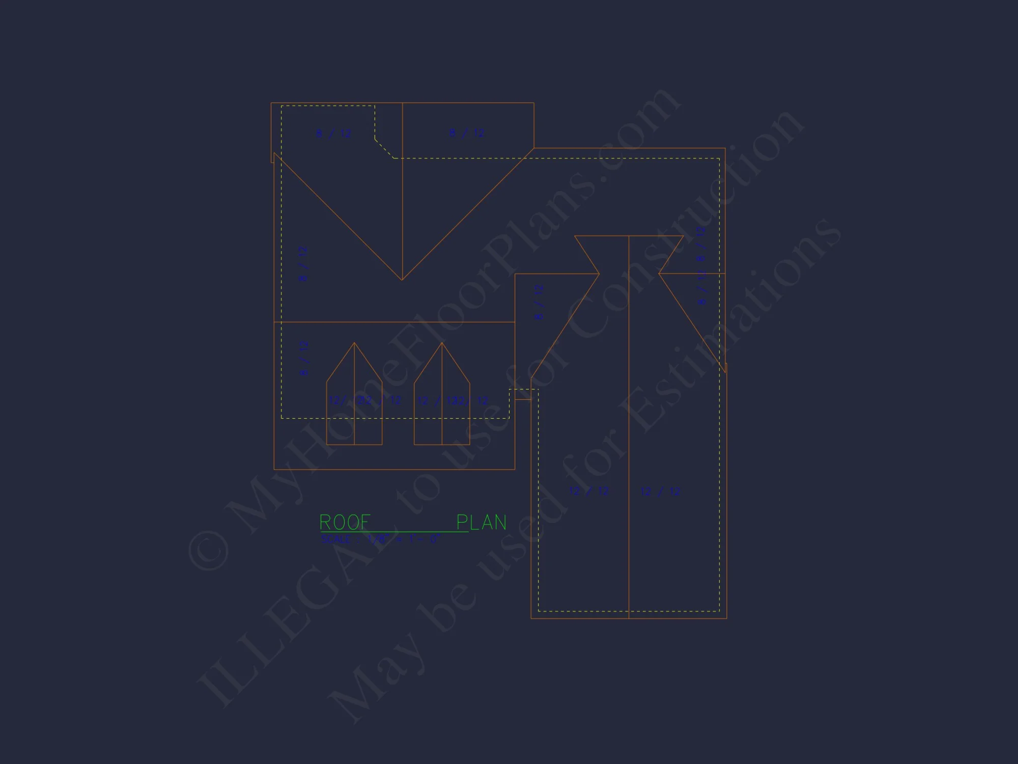 Beautiful house Floor Plan with CAD Designs & Blueprints