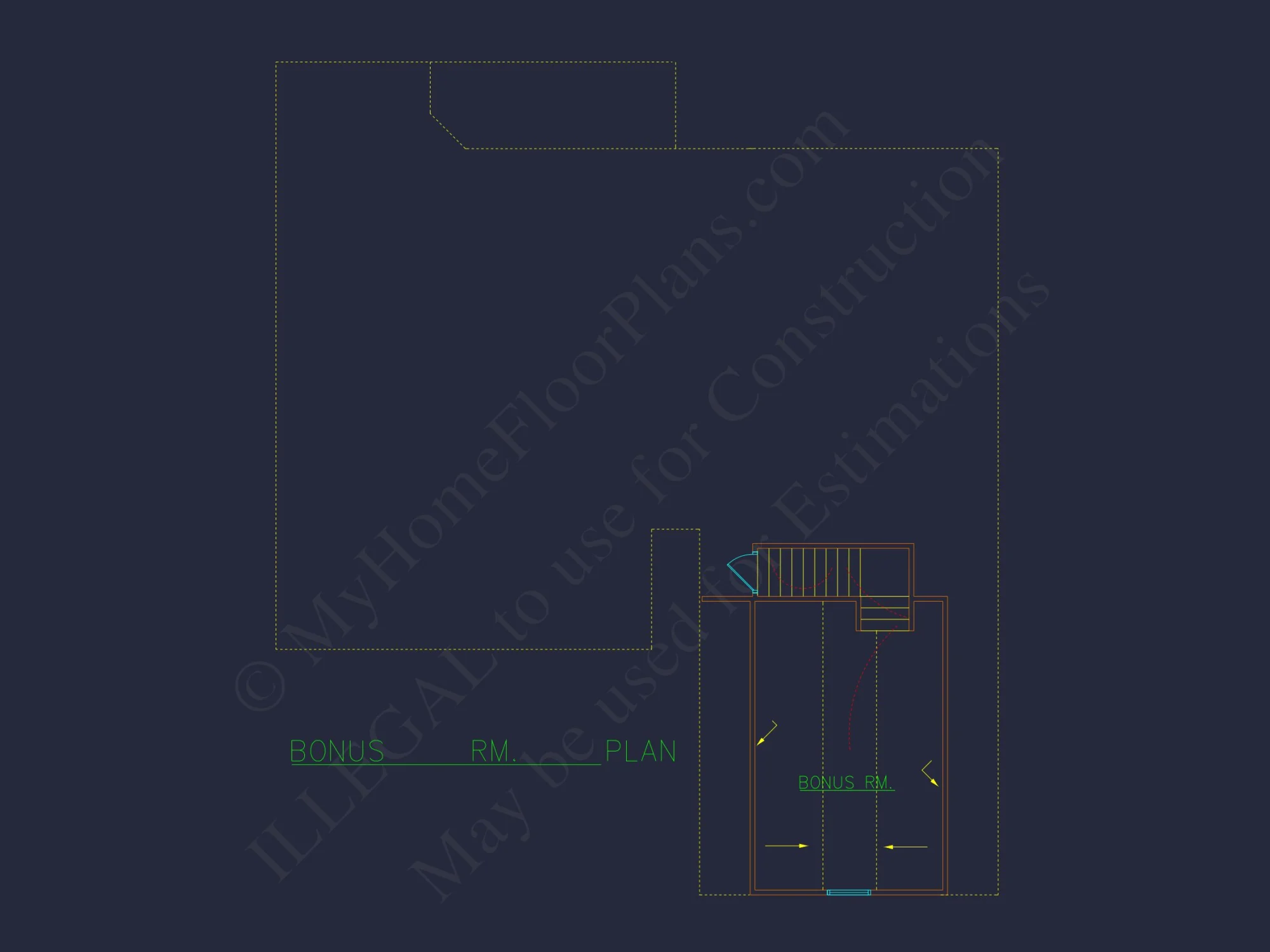 Beautiful house Floor Plan with CAD Designs & Blueprints
