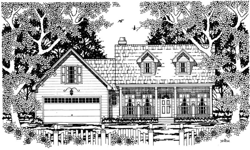 Beautiful house Floor Plan with CAD Designs & Blueprints