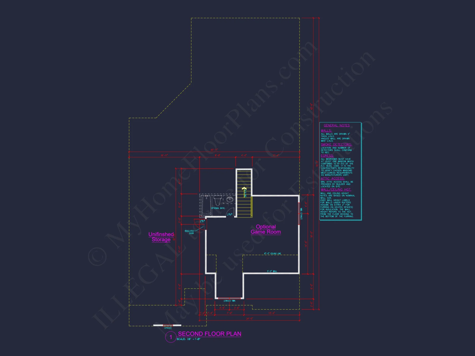 Spacious 3-Bedroom Designs with CAD Blueprints