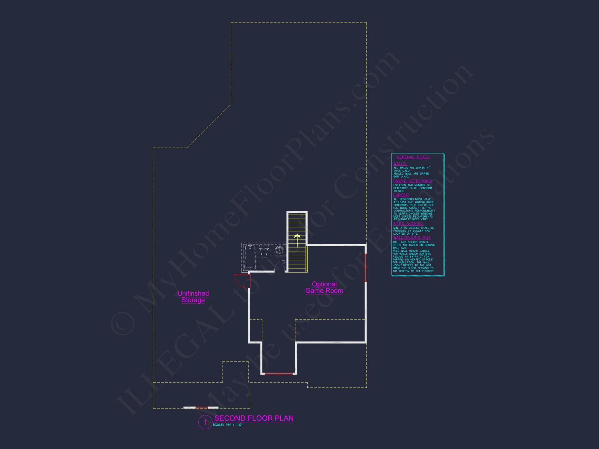 Spacious 3-Bedroom Designs with CAD Blueprints