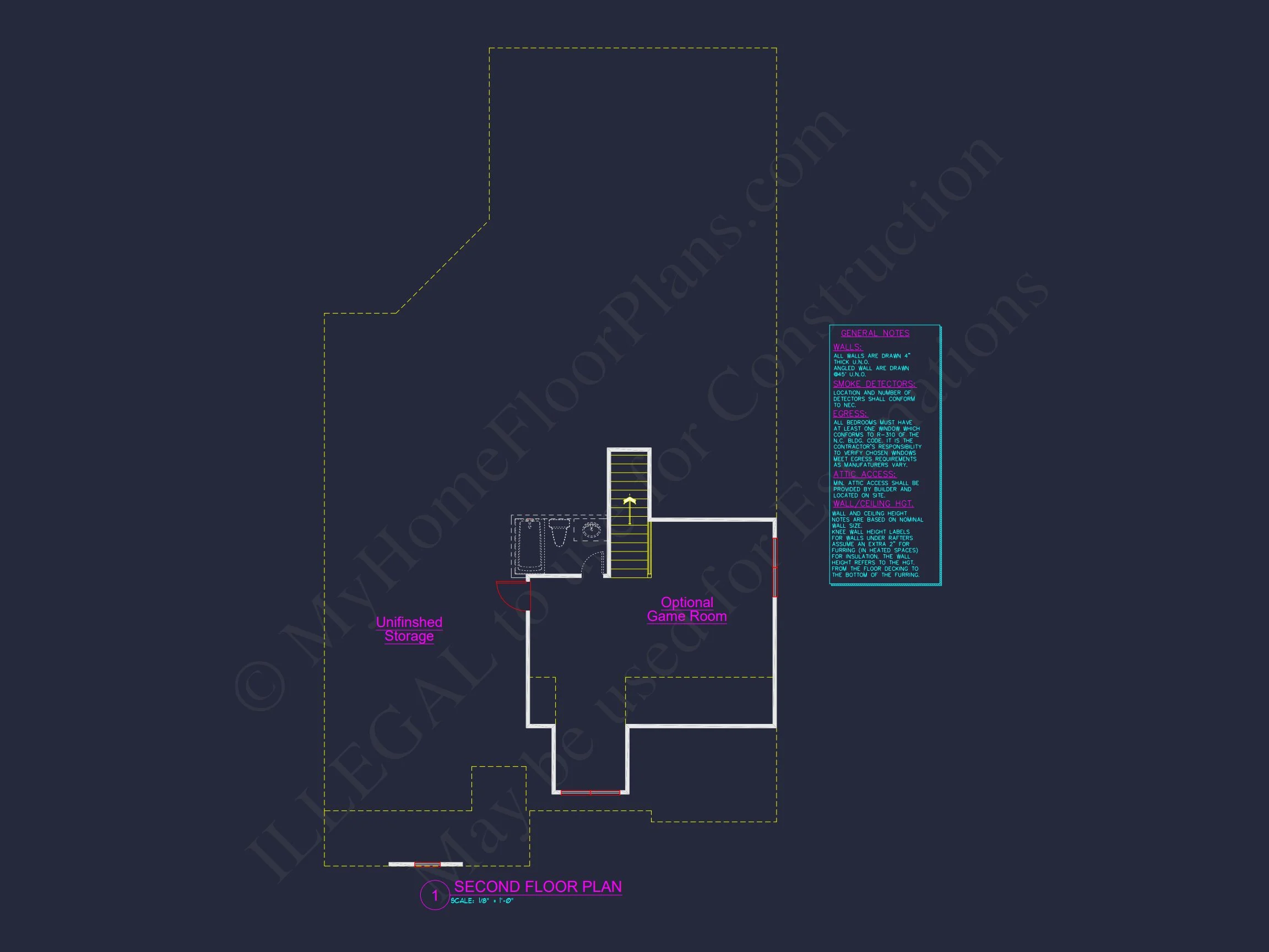 Spacious 3-Bedroom Designs with CAD Blueprints
