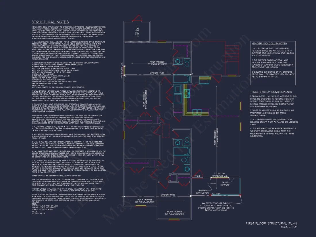 Efficient house Plan with 5 Bedrooms, CAD Designs & Blueprint