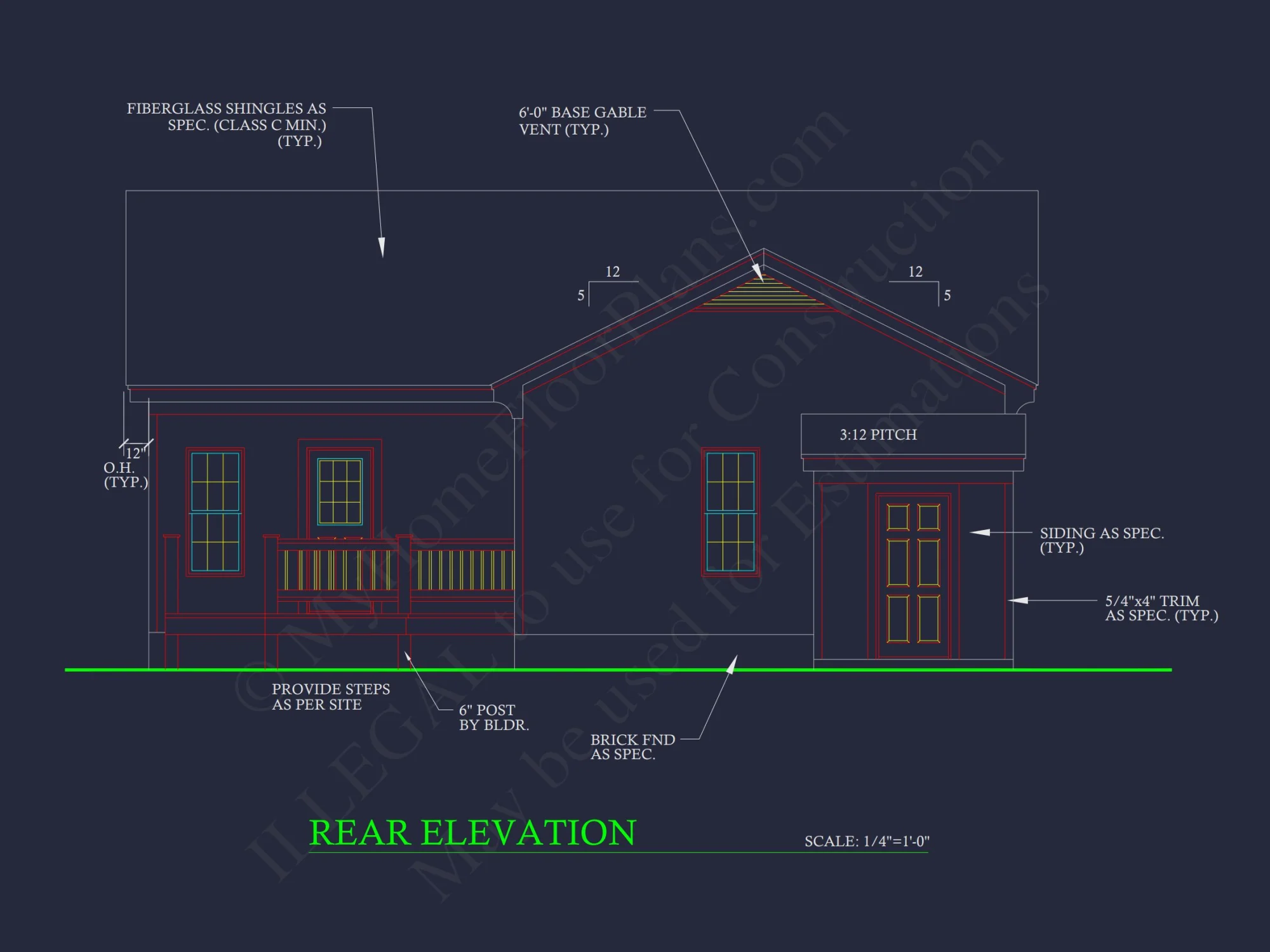 Efficient house Plan with 5 Bedrooms, CAD Designs & Blueprint
