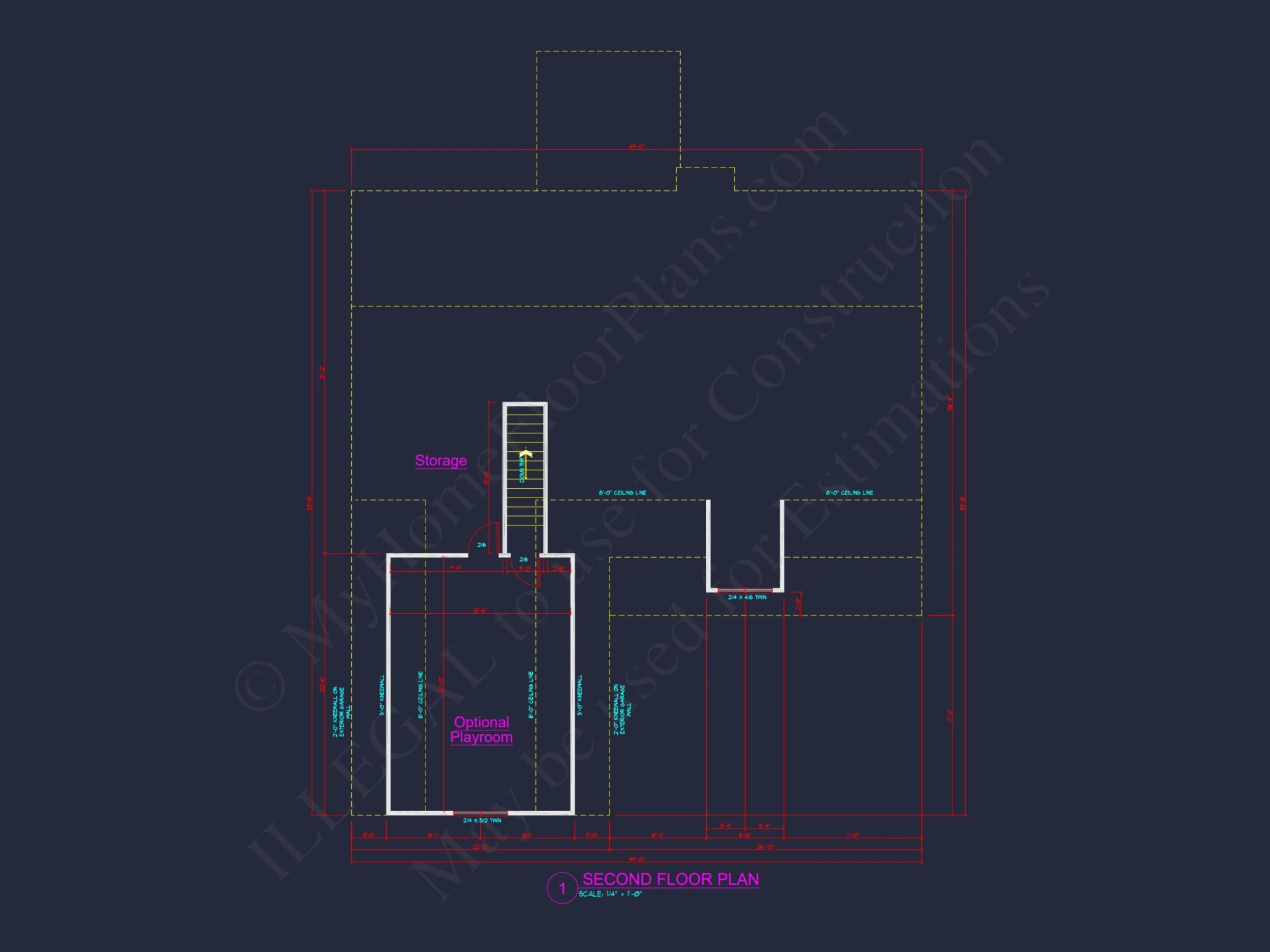 Craftsman house Plan: Blueprint CAD Floor Plan Designs