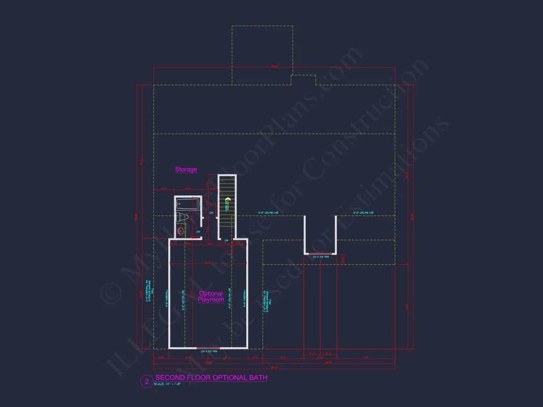 Craftsman house Plan: Blueprint CAD Floor Plan Designs