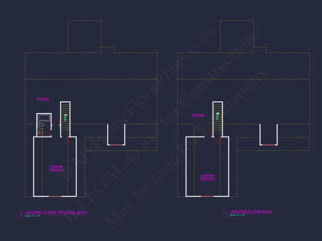 Craftsman house Plan: Blueprint CAD Floor Plan Designs