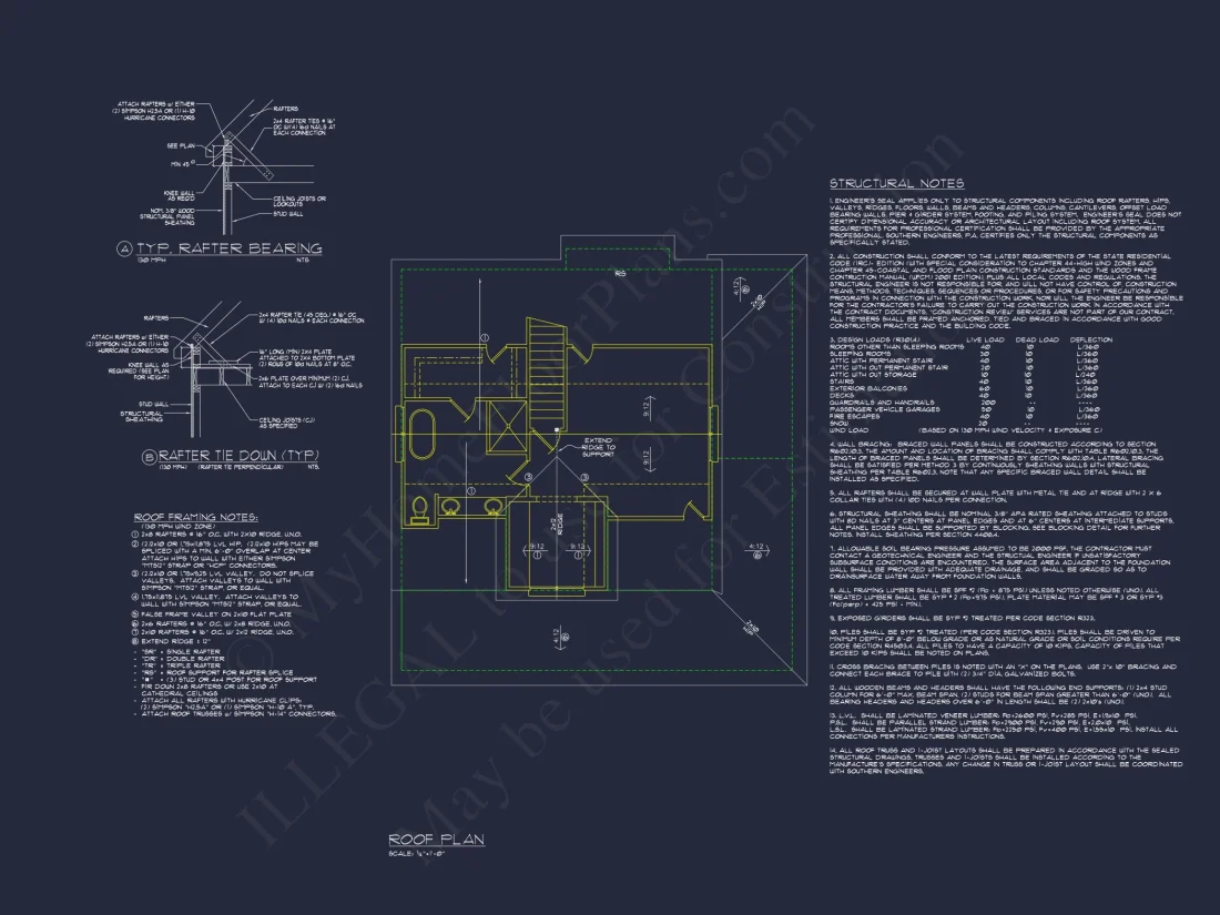 house Plan Blueprint with CAD Designs for Coastal Living