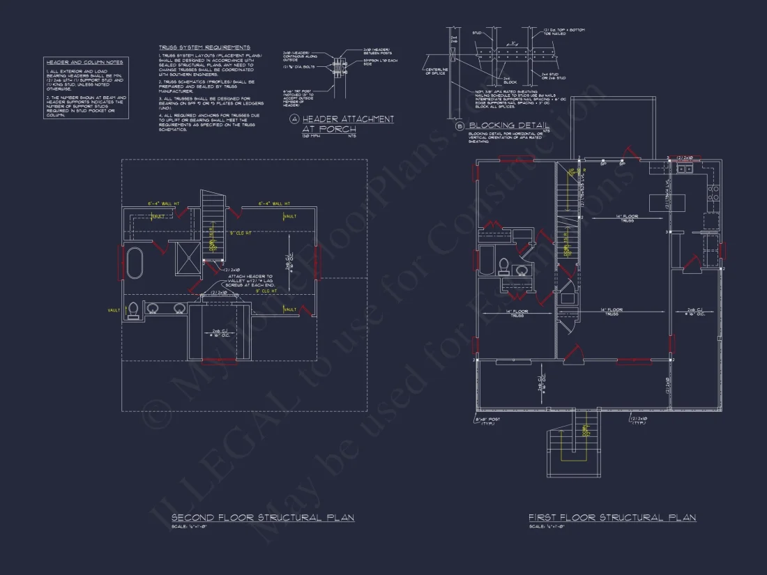 house Plan Blueprint with CAD Designs for Coastal Living