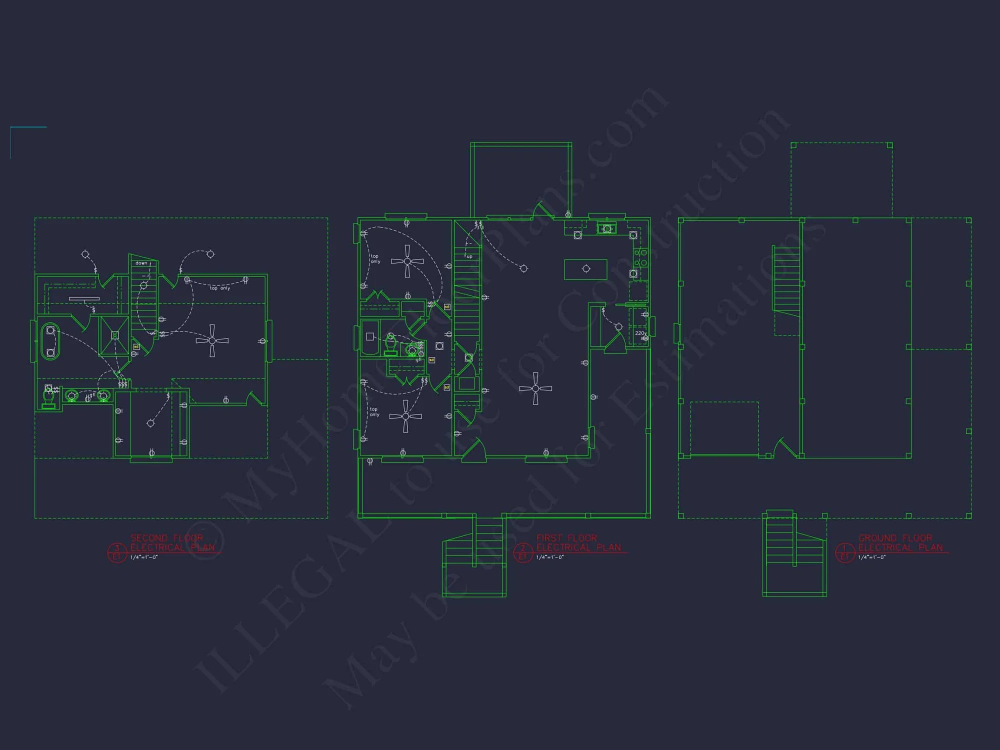 house Plan Blueprint with CAD Designs for Coastal Living
