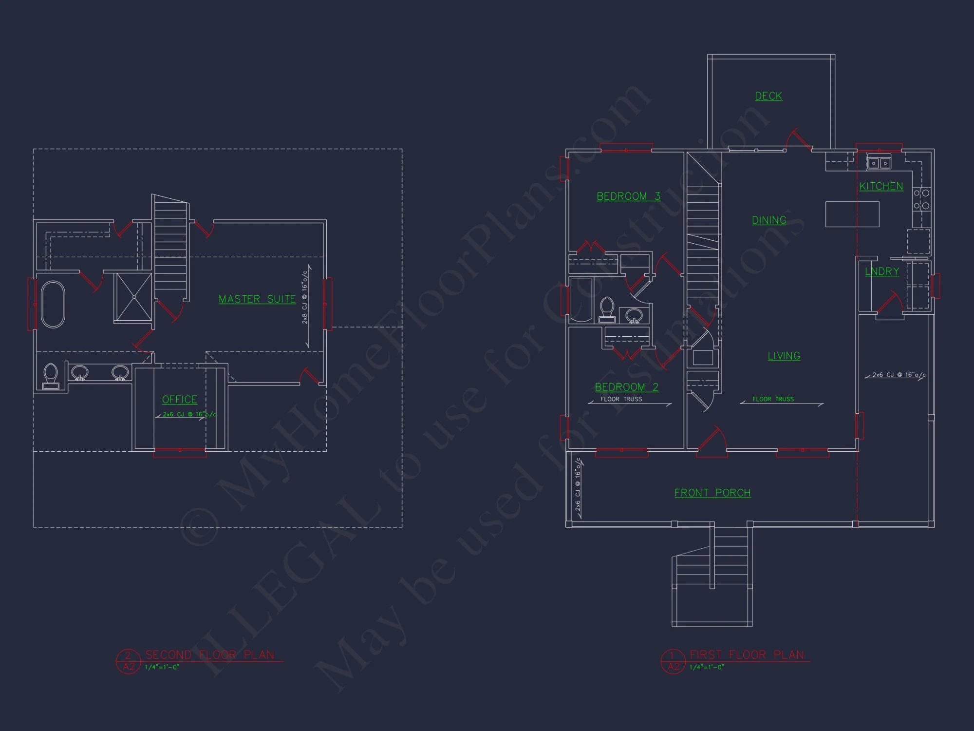house Plan Blueprint with CAD Designs for Coastal Living