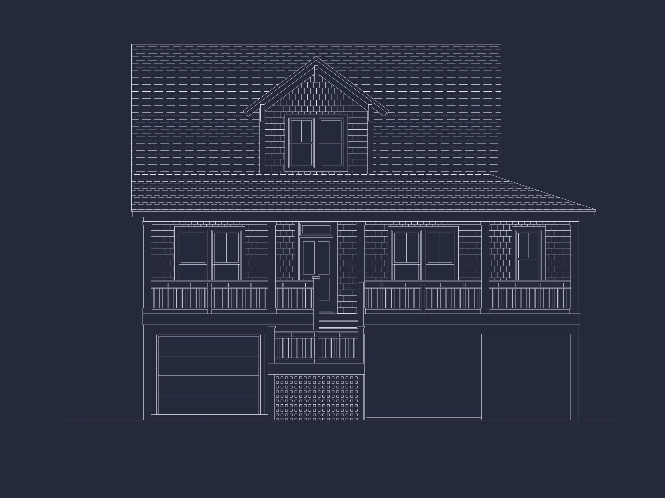 11-1922 HOUSE PLAN -Coastal Home Plan - 3-Bed, 2-Bath, 1,724 SF 3 house Plan Blueprint with CAD Designs for Coastal Living