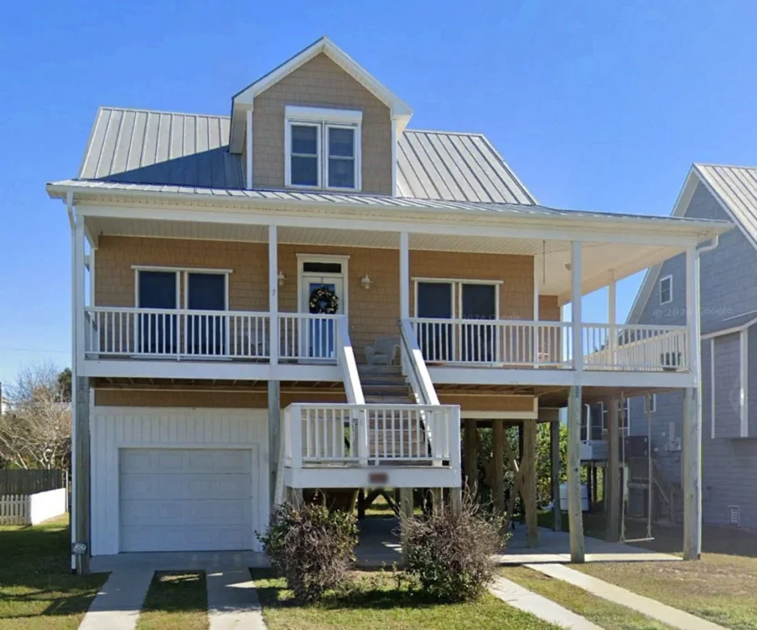 house Plan Blueprint with CAD Designs for Coastal Living