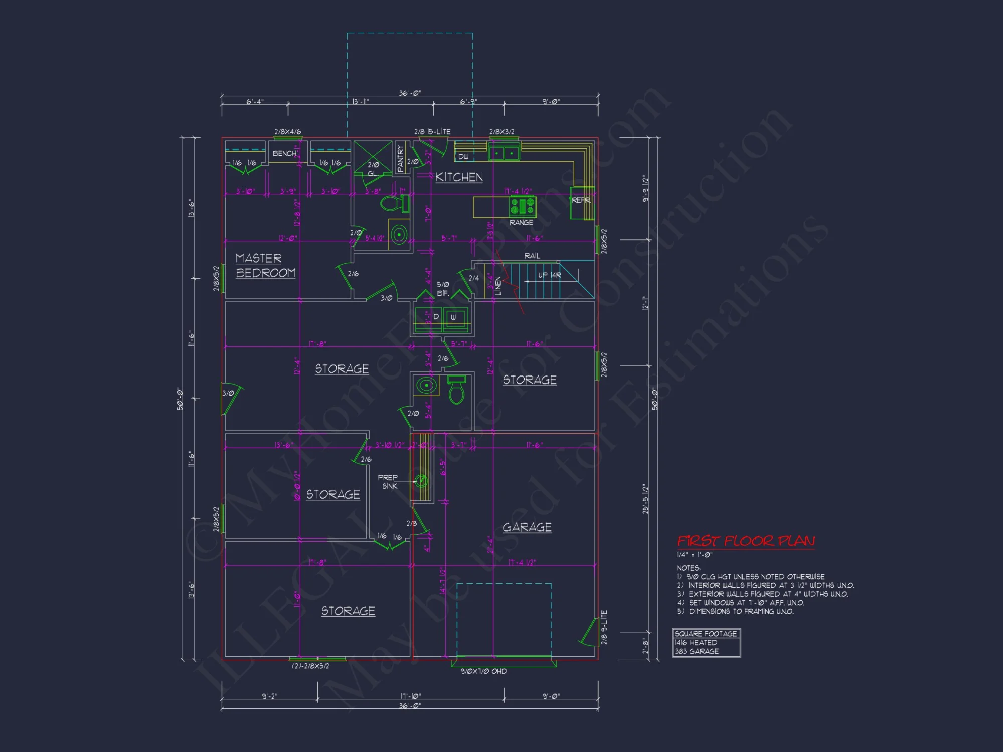 Spacious 2-Story house Plan with Great Room & CAD Blueprint