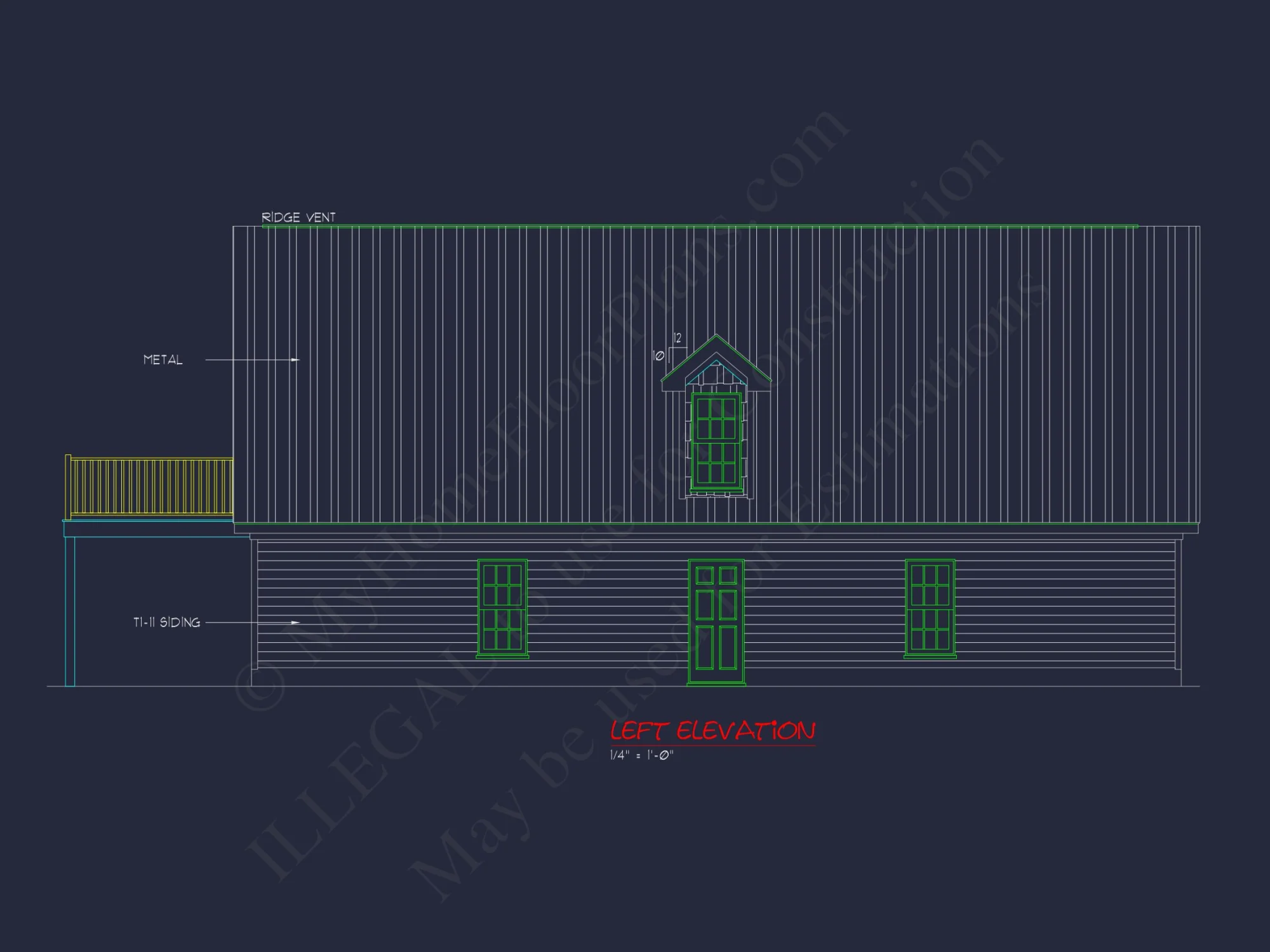 Spacious 2-Story house Plan with Great Room & CAD Blueprint
