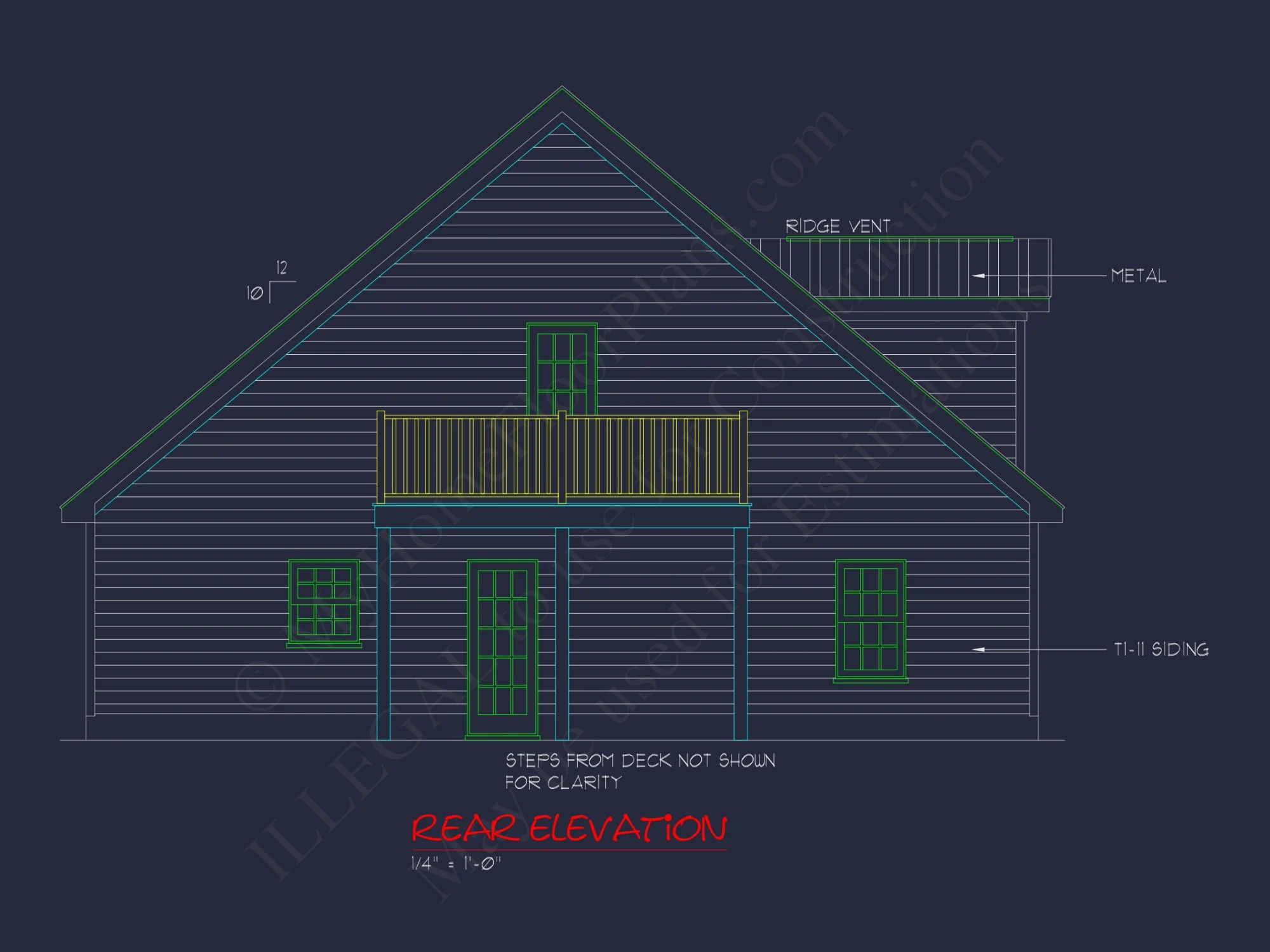 Spacious 2-Story house Plan with Great Room & CAD Blueprint