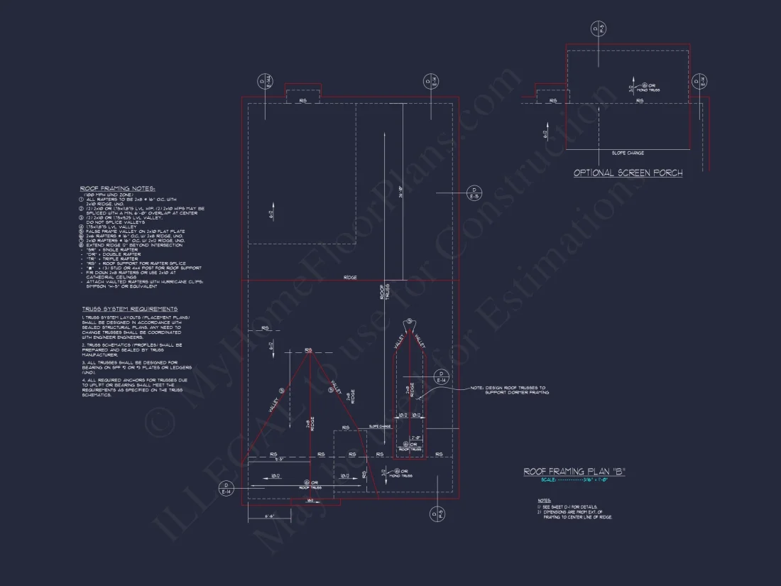 Craftsman house Plan with Open Floor Layout and CAD Designs
