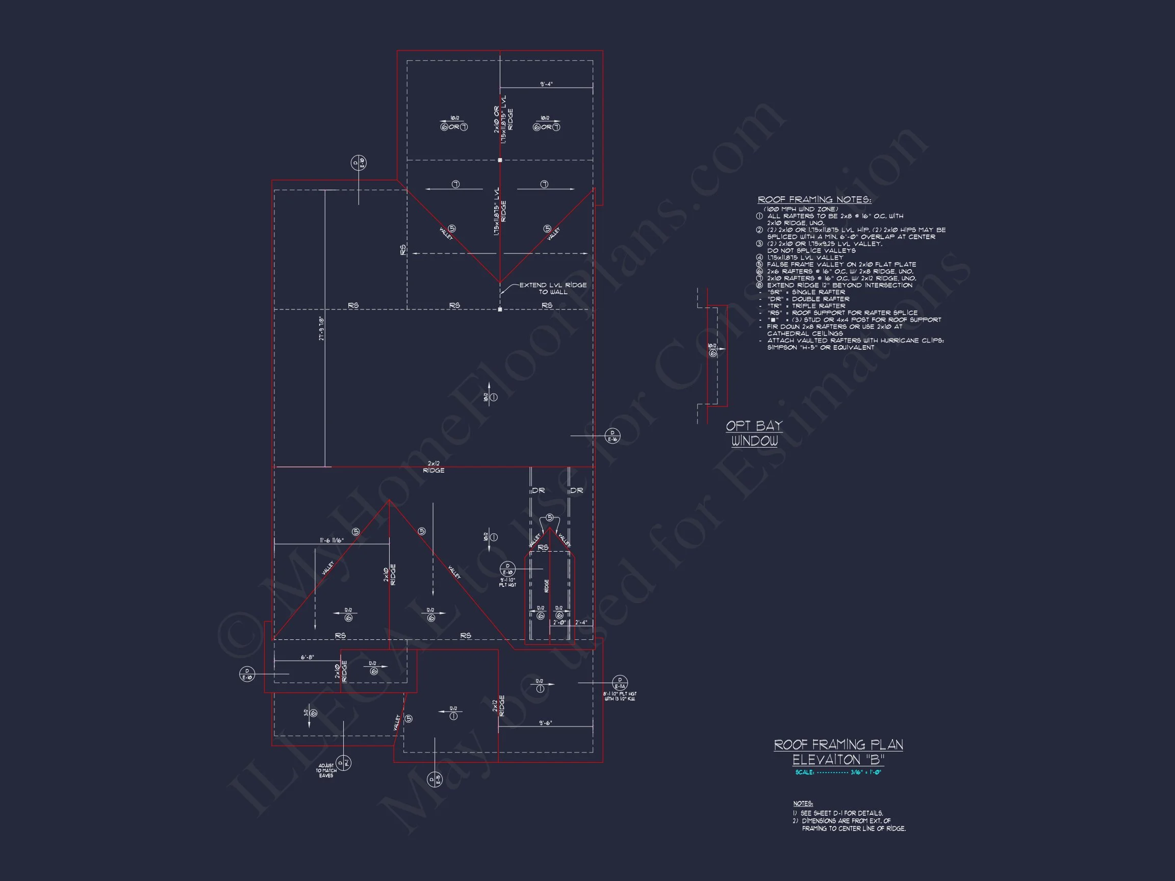 Craftsman house Plan with Floor Blueprints