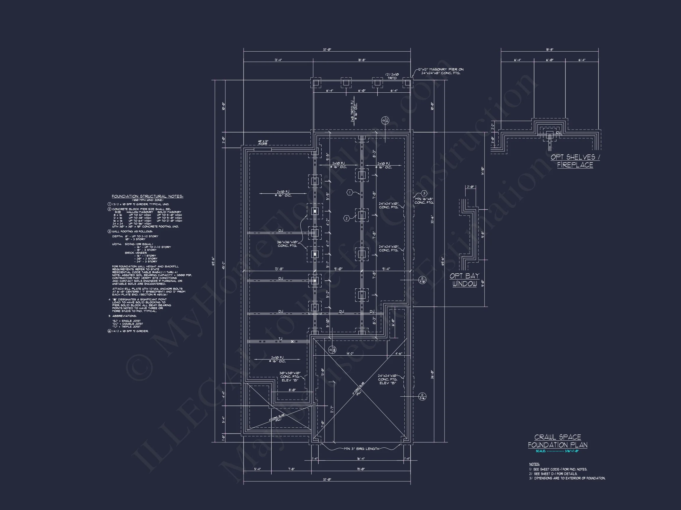 Craftsman house Plan with Floor Blueprints