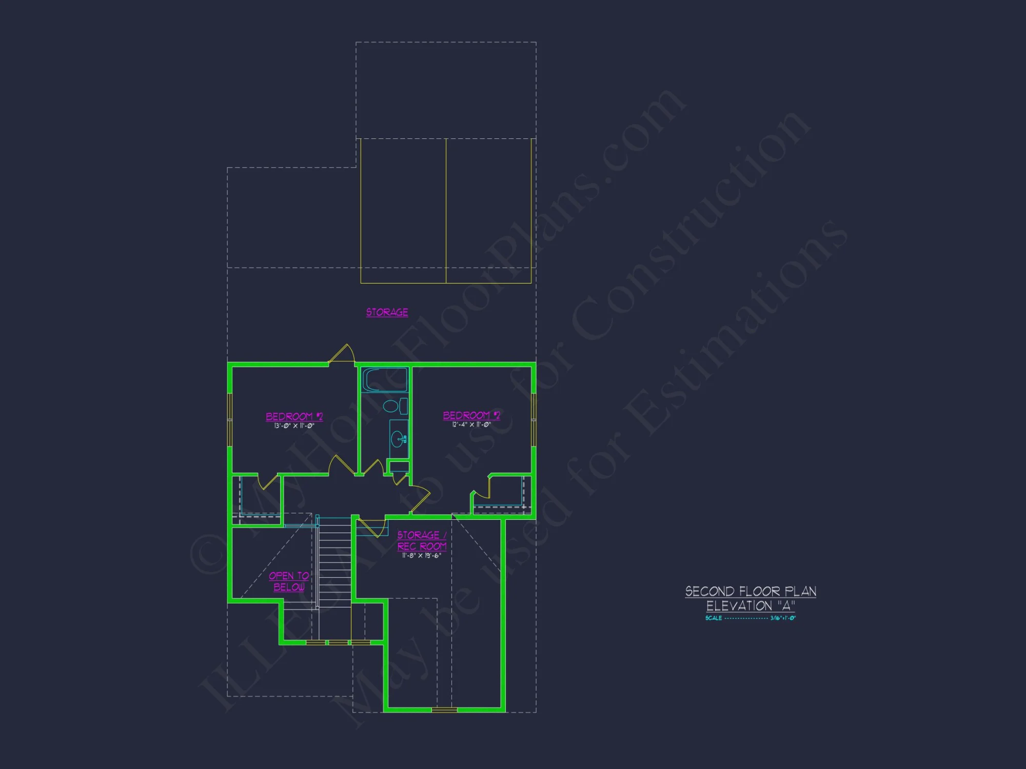 Craftsman house Plan with Floor Blueprints