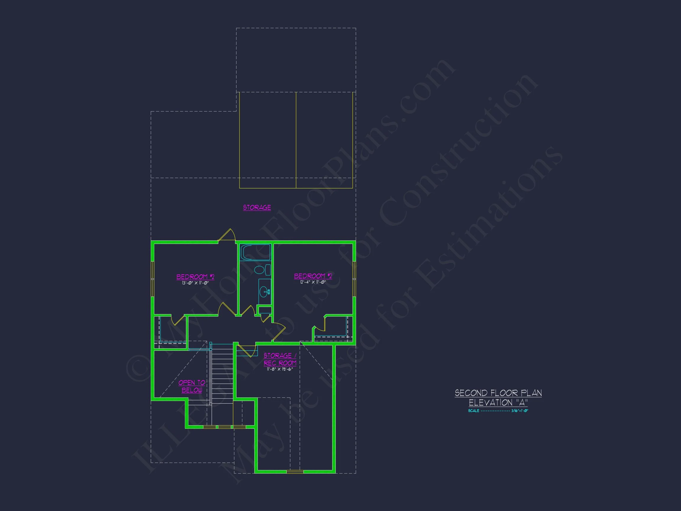 Craftsman house Plan with Floor Blueprints