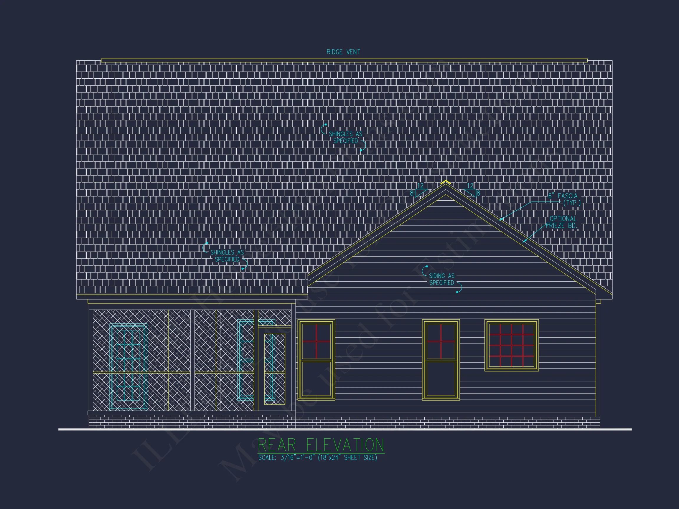 11-1707 HOUSE PLAN - 3-Bed, 2-Bath Craftsman House Plan – 1,940 Sq Ft with Bonus Room & Porches 27 Craftsman house Plan with Floor Plans, CAD Designs & Blueprints