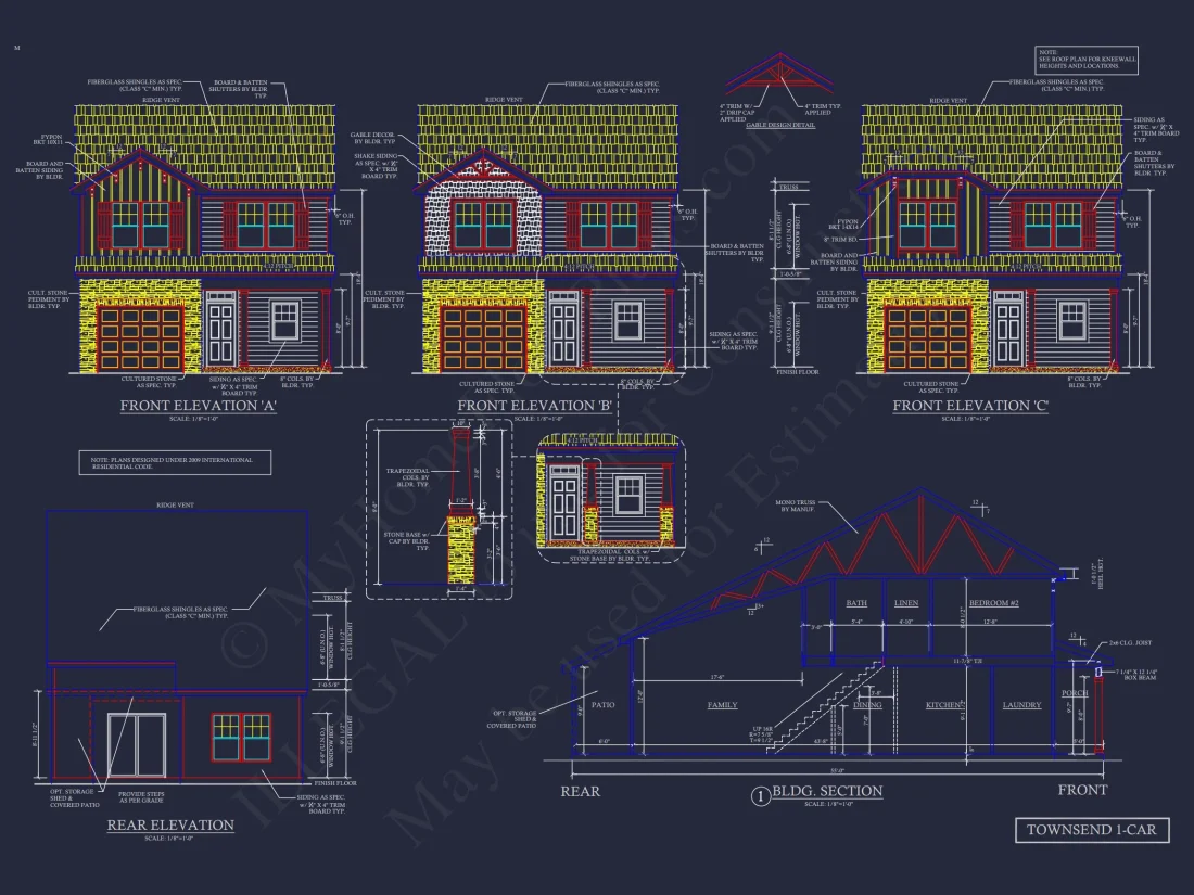 Townsend house Plan, Floor Plans & Blueprints by My house
