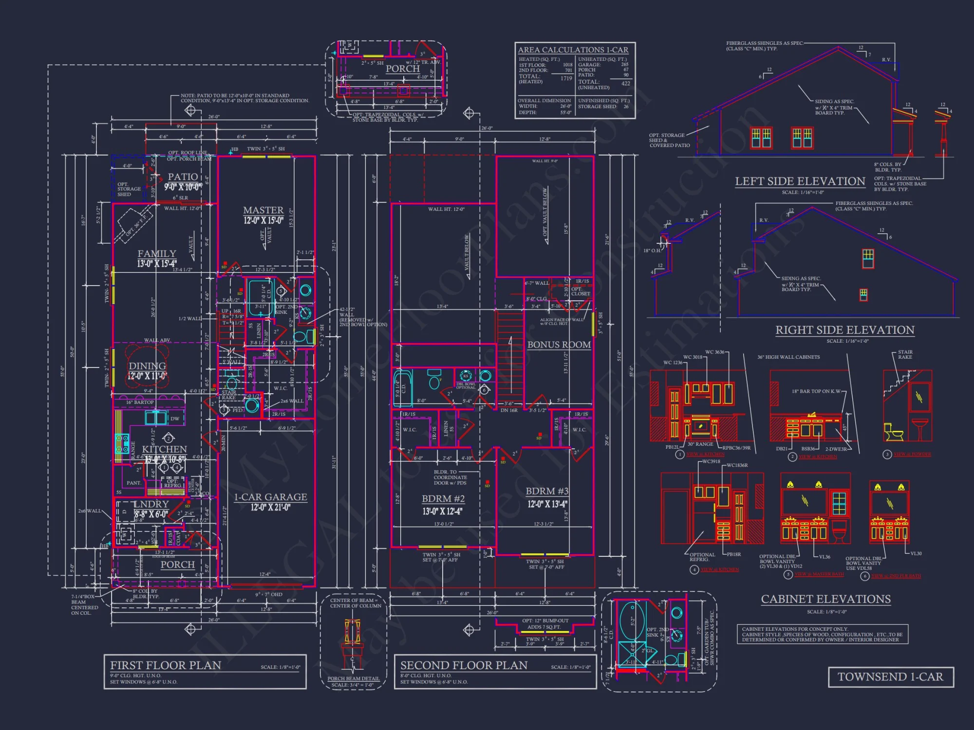 Townsend house Plan, Floor Plans & Blueprints by My house