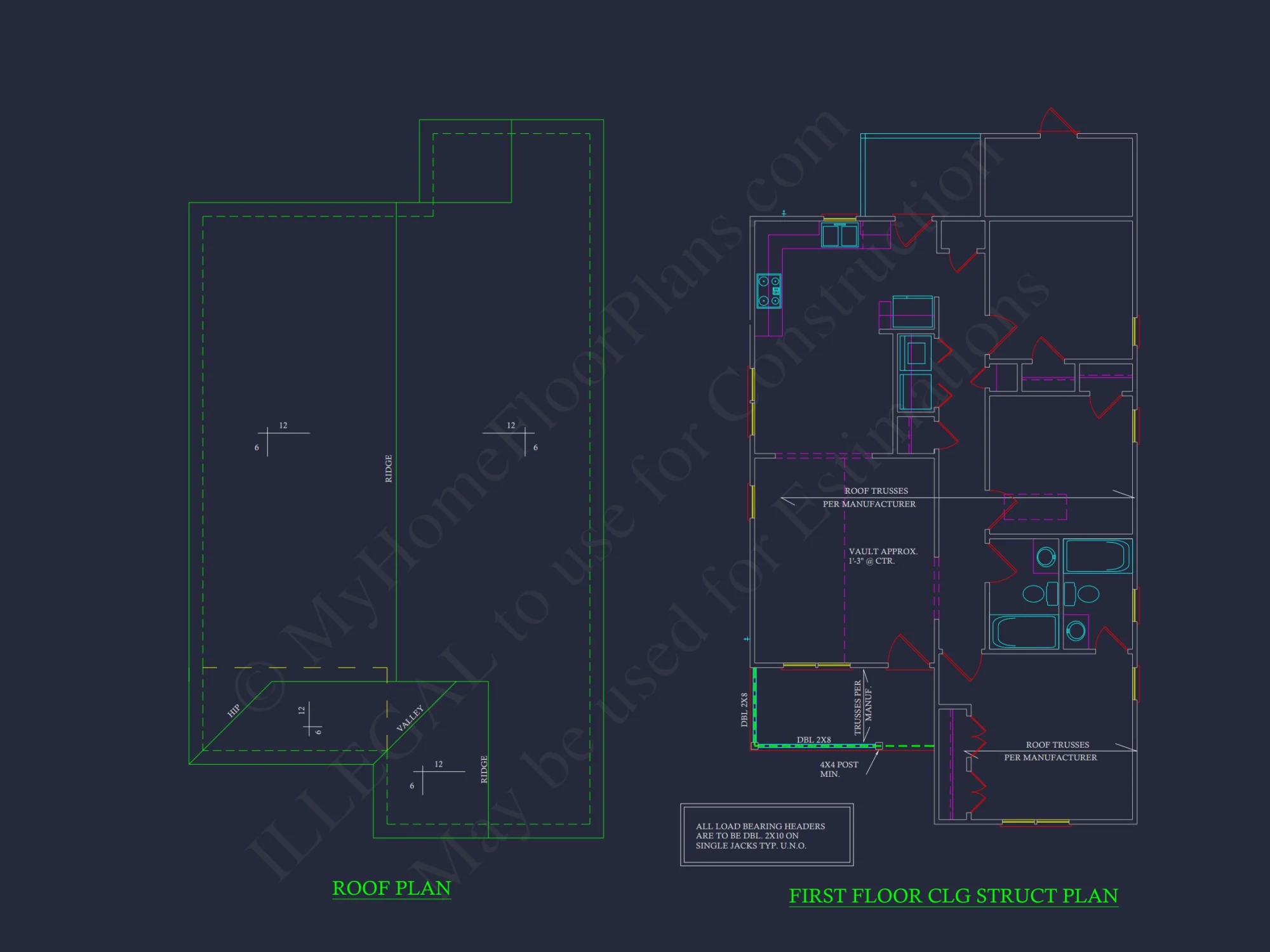 Compact 3-Bedroom Craftsman house Plan with Open Floor Design