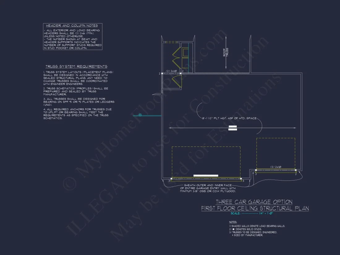 Practical house Design Plan with Blueprint and CAD Elements