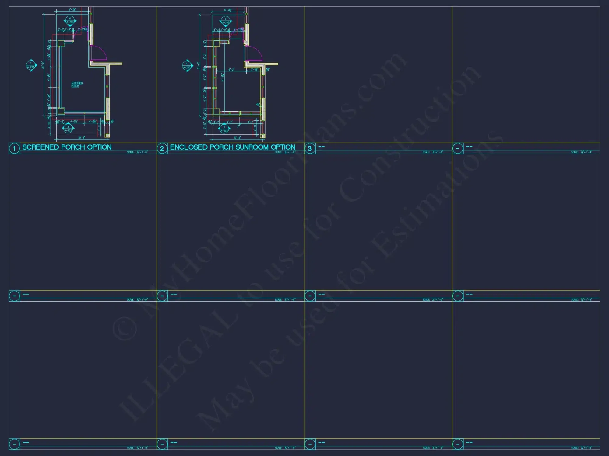 Modern Duplex house Plan with Detailed Blueprint & CAD Designs