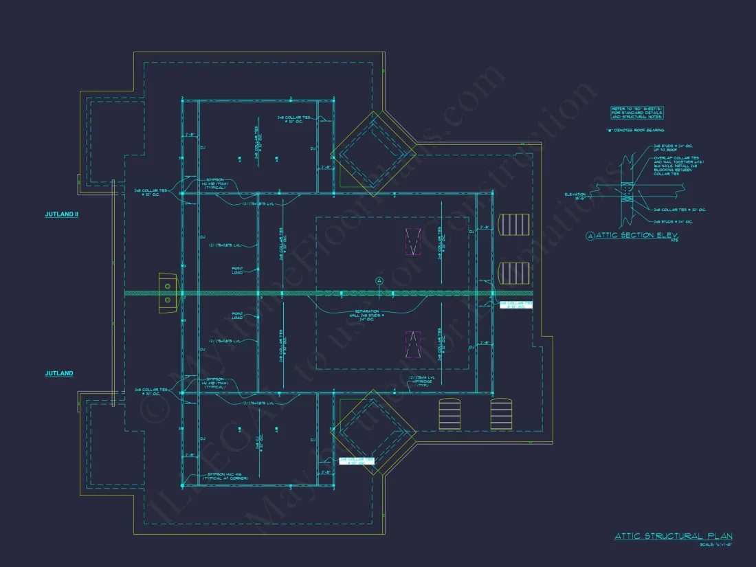 Modern Duplex house Plan with Open Floor Plan Designs