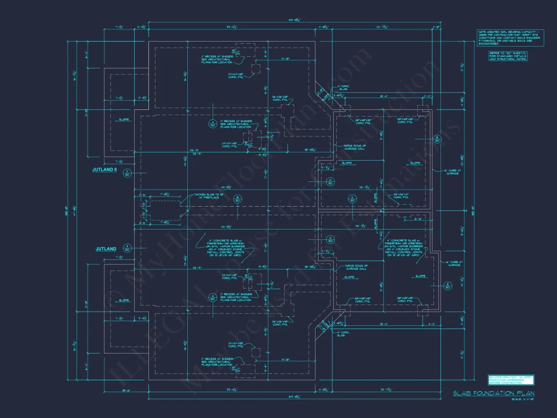 Modern Duplex house Plan with Open Floor Plan Designs