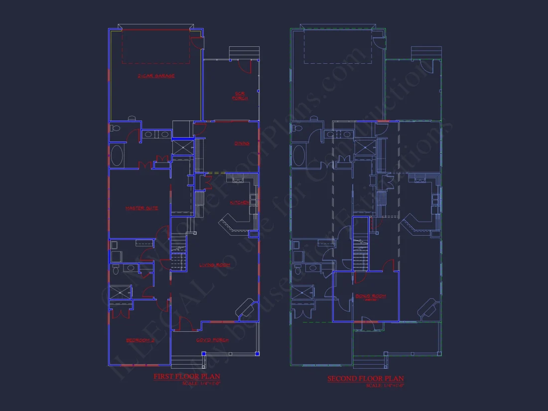 Charming 3-Bed Cottage house Plan & Blueprint Designs