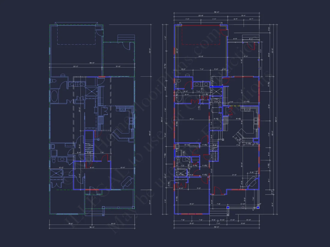 Charming 3-Bed Cottage house Plan & Blueprint Designs