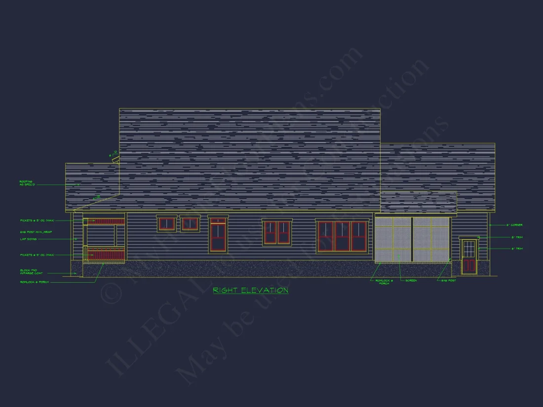 Charming 3-Bed Cottage house Plan & Blueprint Designs