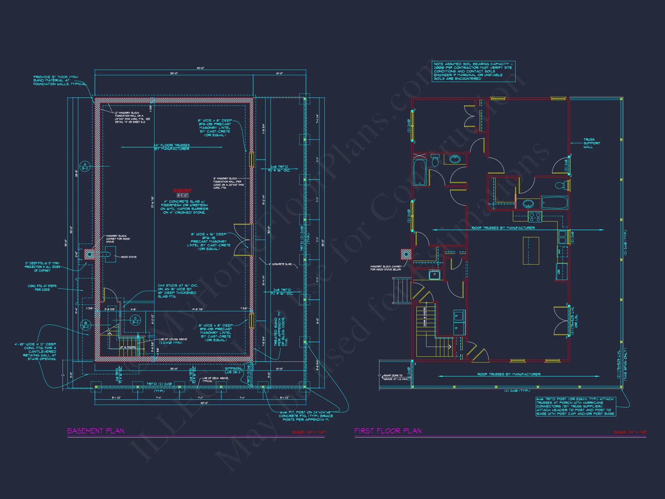 10-1720 HOUSE PLAN -Traditional Ranch Home Plan - 3-Bed, 2-Bath, 1,350 SF 10 2932 Sq Ft