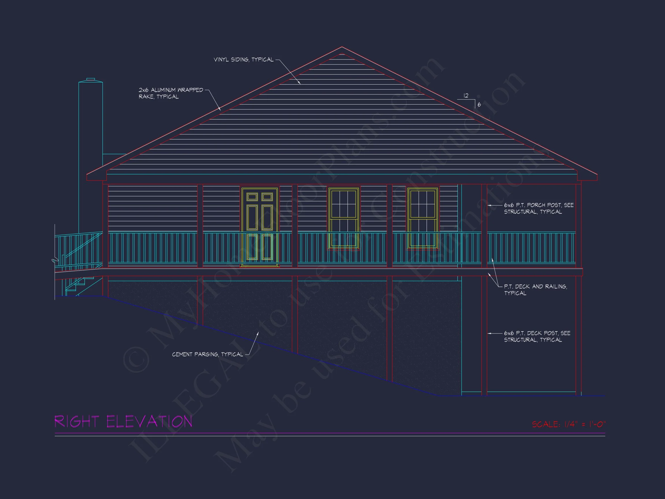 10-1720 HOUSE PLAN -Traditional Ranch Home Plan - 3-Bed, 2-Bath, 1,350 SF 4 2932 Sq Ft