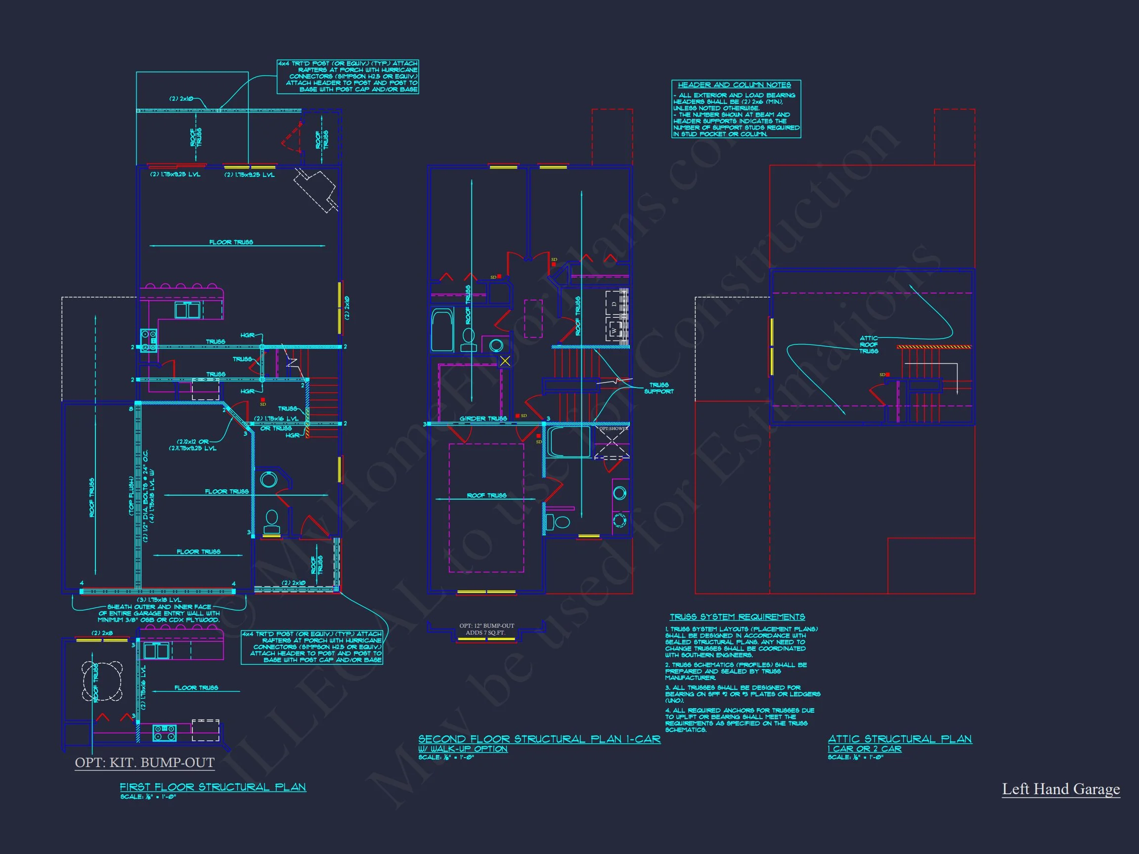 10-1692 HOUSE PLAN - Craftsman House Plan & Blueprint Designs | 2 Story, 3 Bed, 2 Bath 26 2 Story, 3 Bed, 2 Bath