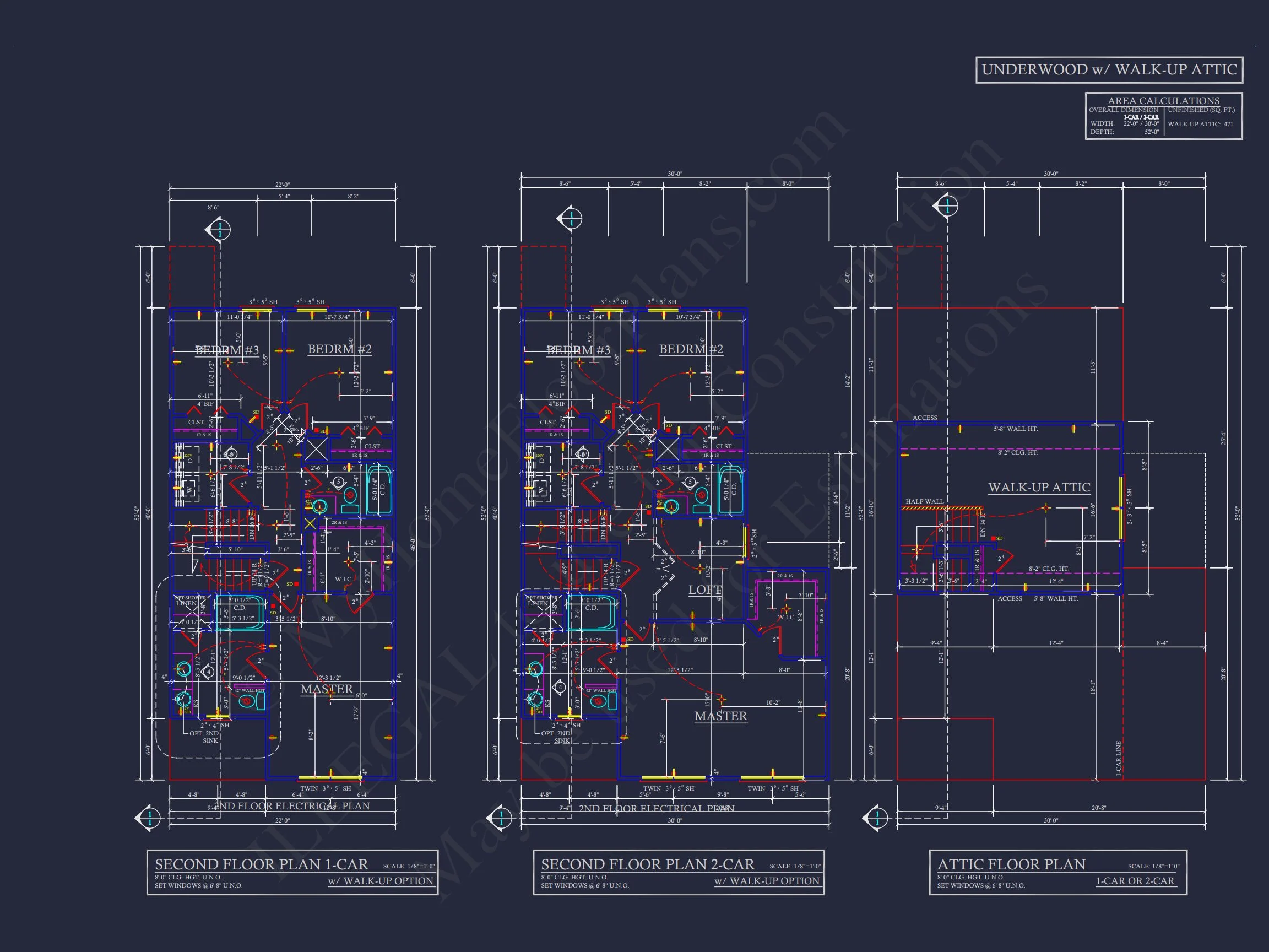 10-1692 HOUSE PLAN - Craftsman House Plan & Blueprint Designs | 2 Story, 3 Bed, 2 Bath 11 Craftsman house Plan & Blueprint Designs