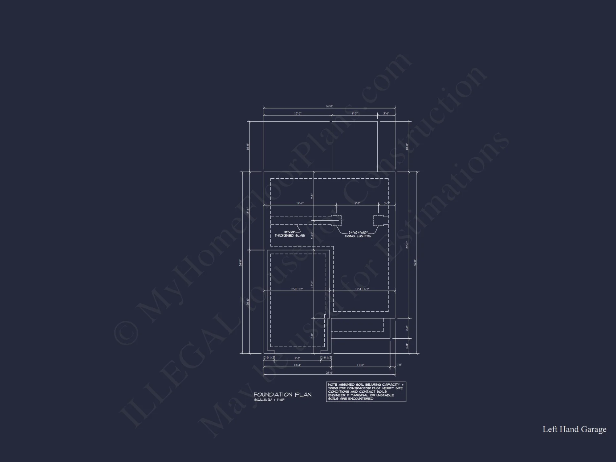 Craftsman house Plan & Blueprint Designs - 2 Bed, 2 Bath, 1368 Sq Ft