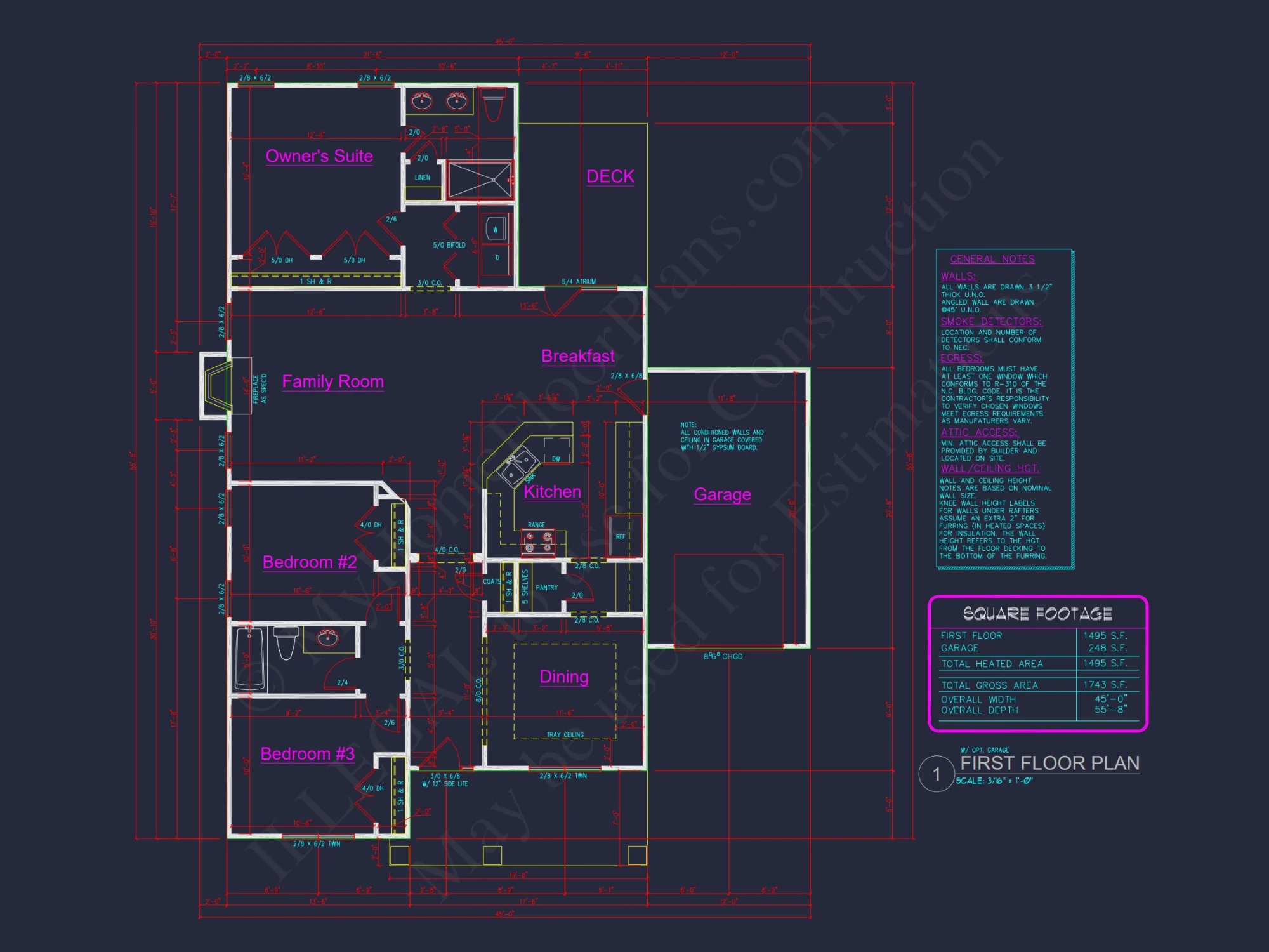 Customizable Small house Floor Plan