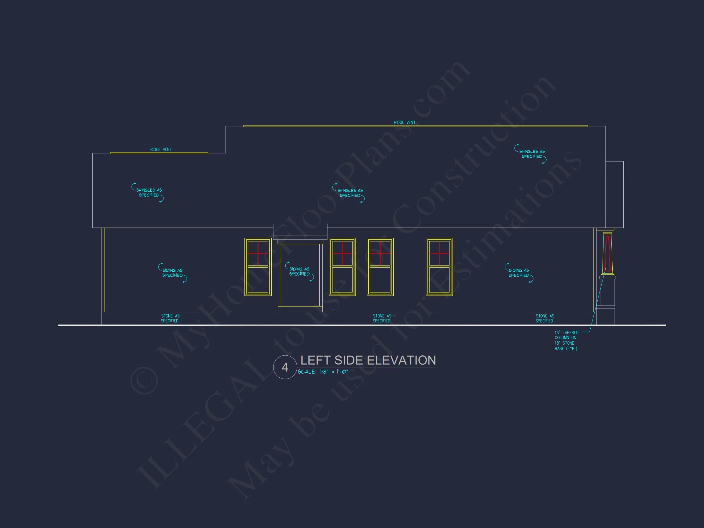 10-1668 HOUSE PLAN -Craftsman Ranch Home Plan - 3-Bed, 2-Bath, 1,495 SF 7 Customizable Small house Floor Plan