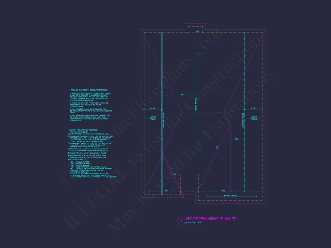 Elegant house Plan with Open Floor Blueprint and CAD Designs