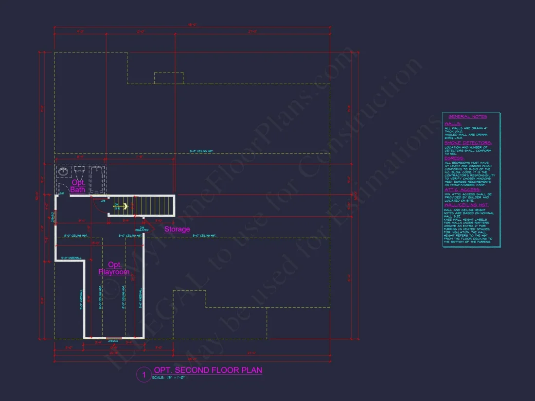 Craftsman house Plan: Floor Plan CAD & Architecture Design