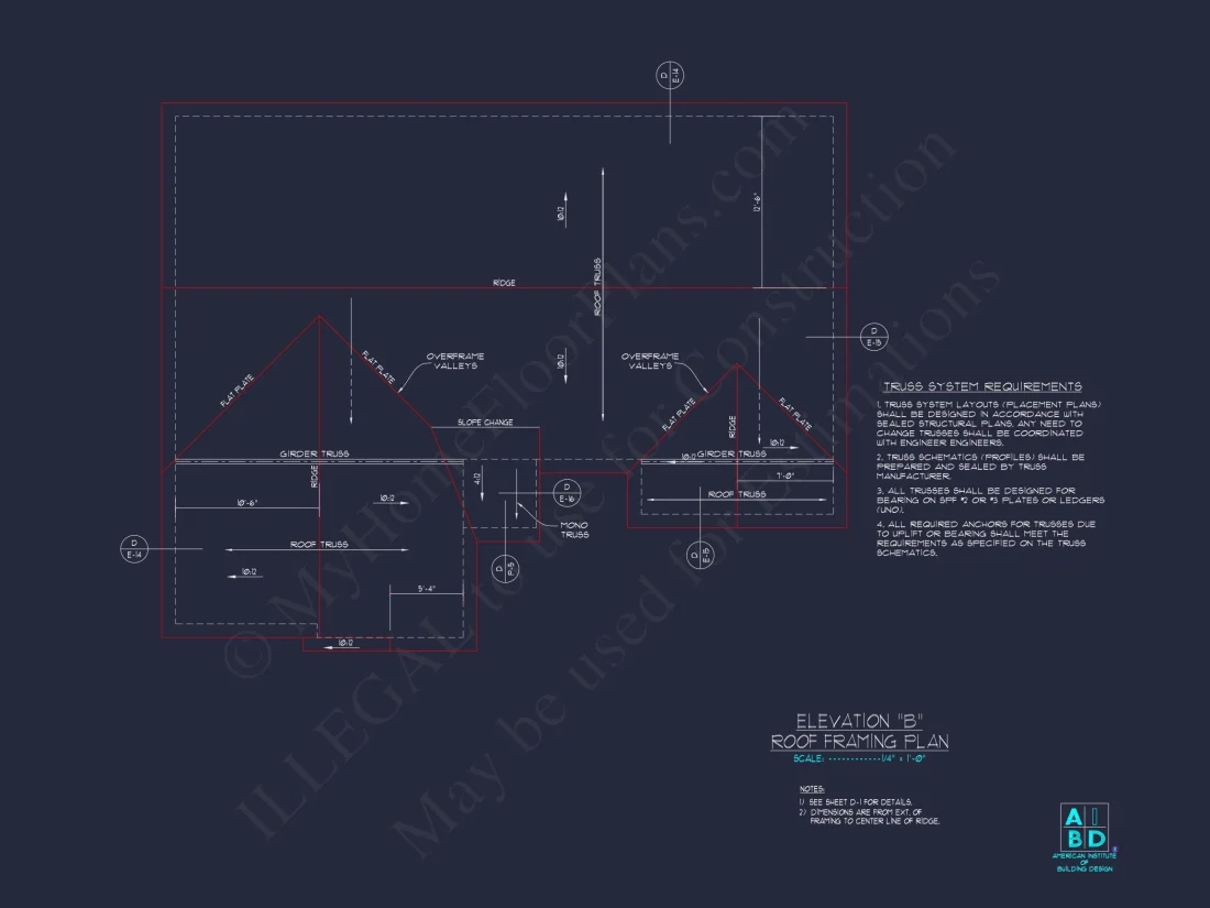 Charming Ranch house Plan: CAD Floor Plan & Architecture Designs