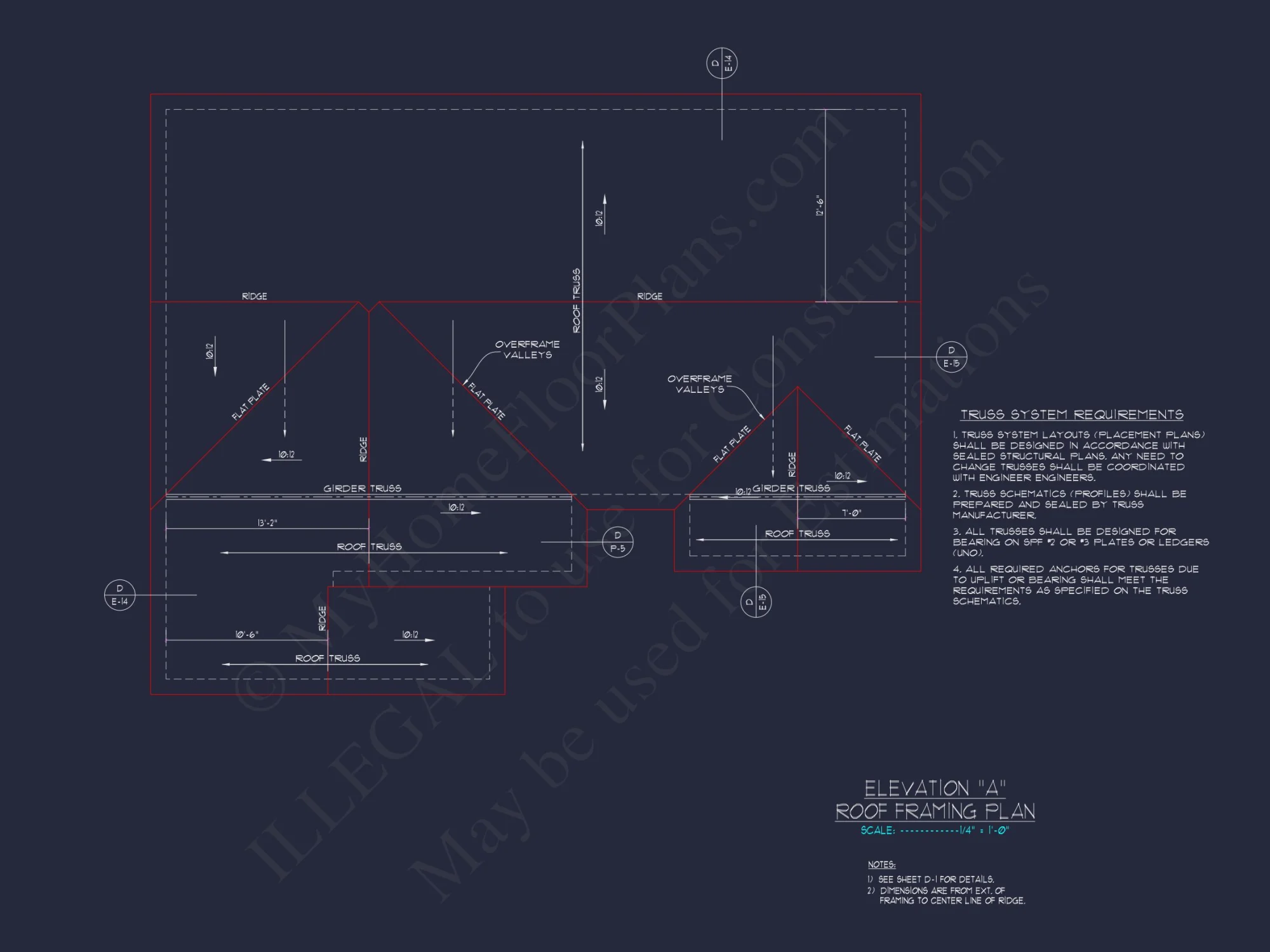 Charming Ranch house Plan: CAD Floor Plan & Architecture Designs