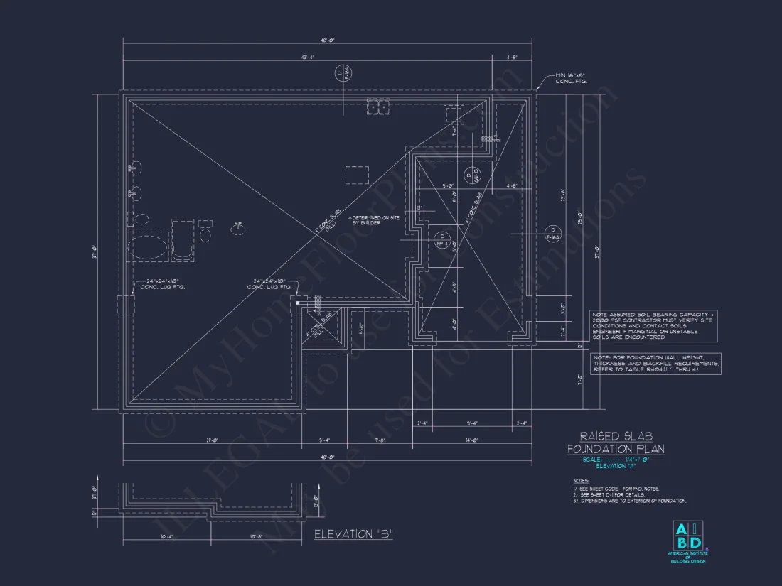 Charming Ranch house Plan: CAD Floor Plan & Architecture Designs